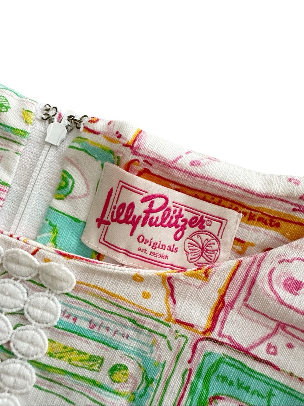 Lily Pulitzer Mix Tapes Dress - Picture 4 of 6